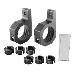 Universal LED Fog Driving Light Spotlight Mounting Bracket 4×4 Offroad ATV Car Roll Cage Tube Bull Bar Clamp Bracket