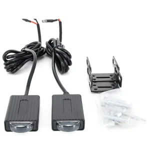 Universal LED Front Grille Light Waterproof Car Truck SUV Grill Marker Light Driving Auxiliary Light 12V