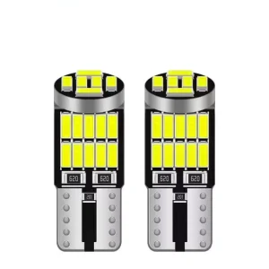Universal LED Retrofit Car Bulbs T10 W5W 4014 26SMD 12V 3W Colorful Auto Interior Dome Reading Light