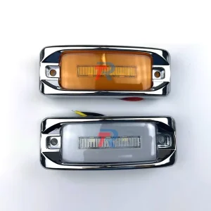 Universal LED Side Marker Light Indicator Lamp for Bus Truck Trailer Lorry Caravan RV Rear Lights Condition New