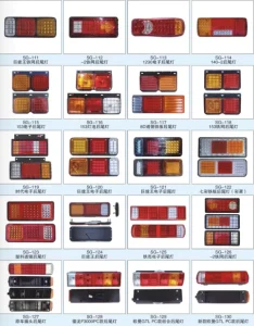 Universal LED Taillights Brake Lights and Reverse Lights for Cars Trucks and Trailers