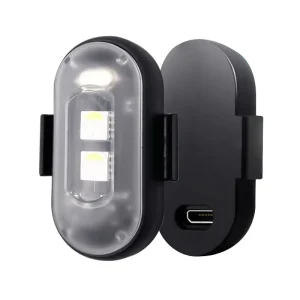 Universal Mini 7-Color Indicator Safety Strobe Light Decorative Turn Signal Combo Tail USB Warning For Cars & Motorcycles