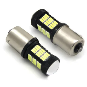 Universal Modified LED Bulbs 4014 Chip 58 SMD Constant Current & Stepless Decoding for Turn Signal Brake & Reverse Lights
