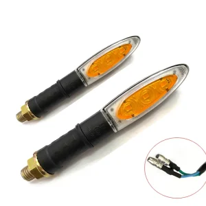 Universal Motorcycle Front and Rear Turn Signal LED Lights