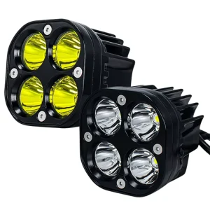 Universal Motorcycle LED Headlight Fog Lights Spotlight Light Driving Light for Car Truck ATV Boat Motorcycle