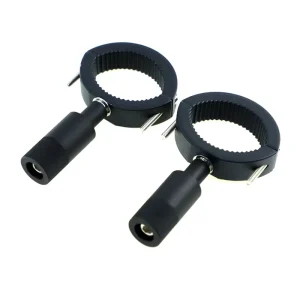 Universal Motorcycle Spot Lights Mounted Clamps Holder Front Shock Absorber Fork Mount Fixed Headlight Bracket