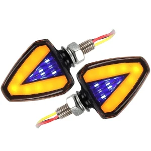 Universal Motorcycle V shaped Turn Signal Motorcycle Indicator Light Led Blinker