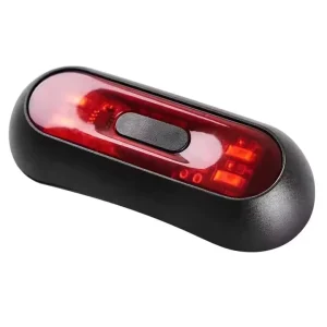 Universal Motorcycle Warning Helmet Light LED Flash Red Blue Rainproof Safe Riding Signal Lighting System