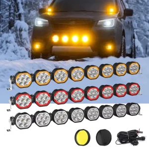 Universal Outdoor 50 Inch Combo Beam White Vehicle Truck Car Spot Work Offroad Fog Driving IP67 Waterproof LED Bar Light 4×4