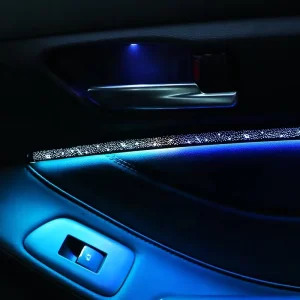 Universal RGB Starry Sky Waterfall Car Interior Ambient Light Dynamic Symphony 18 in 1 Atmosphere LED Light Kit for Car