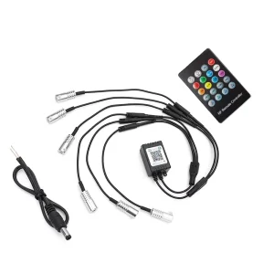 Universal Symphony Colorful Car Automobile Atmosphere Led Ambient Lights Source