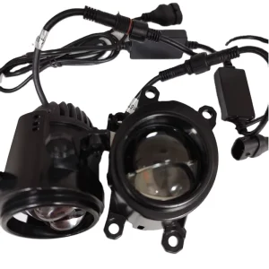 Universal Three Color 2Inch Fog Light LED Projector Lens Fog Lamp Driving Auxiliary Light Led Spotlights