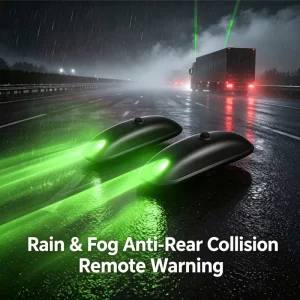 Universal Vehicle Laser Warning Light Anti Rear End Collision Flash Navigation Light Car Roof Exterior Modification Accessories