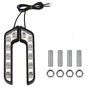 Universal Waterproof High Power LED Daytime Running Lights (DRL) for All Cars