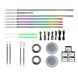 Upgrade 256 Color Full Set Symphony LED Car Interior Ambient Light for BMW Z4 E89 Atmosphere Strip Accessories