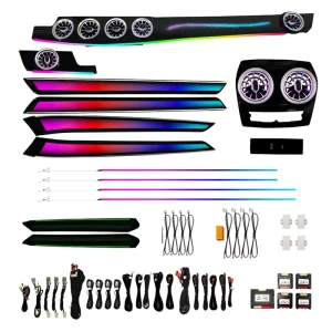 Upgrade 256 Colors LED Car Interior Ambient Light for Mercedes Benz E Class W212 Dynamic Light Accessories Decoration
