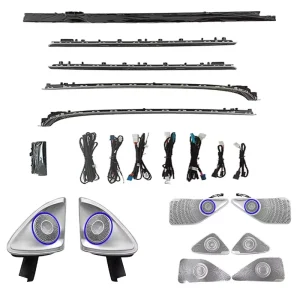 Upgrade 64 Colors LED Car Interior Ambient Lighting for Mercedes Benz S class W223 Atmosphere Strip Accessories