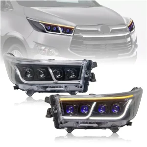 Upgrade Car Head Light Led Assembly Headlight for Toyota Innova Waterproof Daytime Running Lamp
