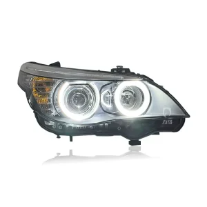 Upgrade Daytime Running Lamp 520 523 525 530 12V 50W Modified Headlight Total for 5 Series E60