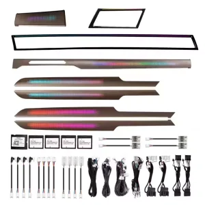 Upgrade Full Set Symphony Car Interior Ambient Lighting for Volkswagen Passat B8 Strip Accessories Decoration