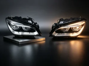 Upgrade High Configuration D1S LED Xenon Headlight Assembly for F02 7 Series 13 15 AFS Plug and Play Used