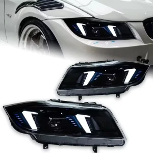Upgrade LED Headlights for BMW 3 Series E90 E91 320i 330i 335i Xenon Halogen Headlights Assembly
