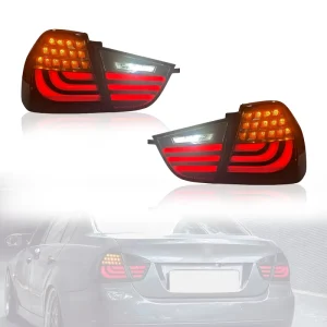Upgrade LED Rear Tail Light Assembly for BMW 3 Series E90 318i320 325i Red Running Light 12V