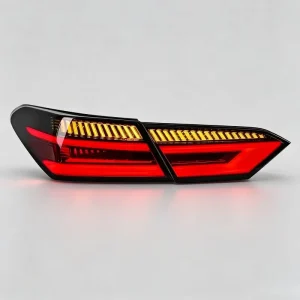 Upgrade LED Tail Light Assembly For Toyota 8th Gen With DRL Dynamic Turn Signal Projector Lens Plug And Play