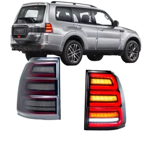 Upgrade LED Tail Light Assembly for Mitsubishi Pajero V93 V97 With DRL Dynamic Turn Signal Plug and Play