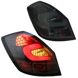 Upgrade LED Tail Light Assembly for Skoda Fabia With Smoky Lens Full LED Signal Light Plug and Play
