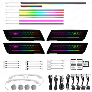 Upgrade Symphony LED Car Interior Ambient Lighting for Land Rover Discovery 5 Decoration Accessories