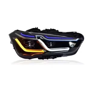 Upgrade for BMW X1 F48 F49 Dynamic Turn Signal LED DRL Double L Headlamp Headlight Head Light Lamp Plug and Play