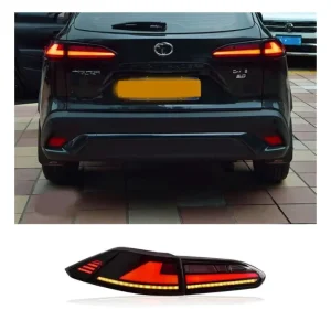 Upgrade for Toyota Frontlander Corolla Cross LED Modified Dynamic LED Running Tail Light Assembly DRL