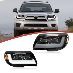 Upgrade to Full LED Headlamp Headlight with Dynamic for Toyota 4runner LED Head Lights Assembly 312-1176L-UCN9