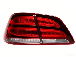 Upgraded Full LED Taillights for Benz ML Class W166 ML320 ML350 Dynamic Signal Rear Tail Lamp Red Smoke Lens 36W 6000K