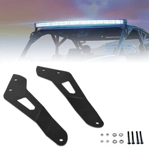 Upper Windshield Roof Mount LED Light Bar Brackets 50 Inch for Can am Maverick X3