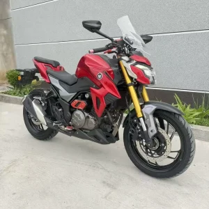 Used Haojue DR300 Gasoline Street Bike 300cc Twin Cylinder KYB Suspension Bosch ABS Full LED Lights Reliable Commuter Naked Max
