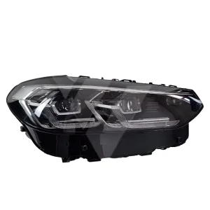 Used LCI Facelift Double L-shape LED Headlight Assembly for G01 G08 X3 Auto Front Lamp 63117466117