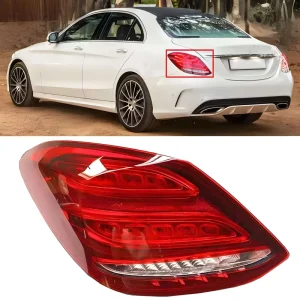 Used OEM LED Tail Lights for Mercedes Benz C-Class W205 Taillights C180 C200 C260 C300 C43 AMG Rear Tail Light