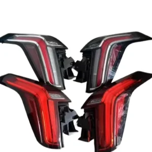 Used Red LED Tail Light Assembly Fits for Cadillac CT4 Brake and Running Light Functions 12V