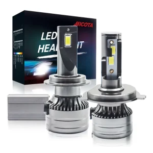 V8 G25 IP68 Waterproof CE ROHS H7 H8 H10 9007 LED Headlight Car Replacement Bulb