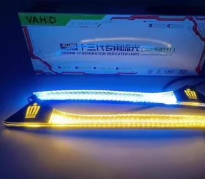 VAHID RGB APP Control LED Daytime Running Lights IP65 Waterproof 3000 Lumens for Crown Royal Car Headlights Crown S200