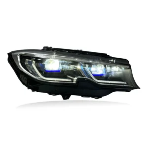 VG Auto V2 Ikon Iconic 1:1 Three Color Headlight for BMW 4 Series F32 F33 F36 F80 M3 M4 F82 Yellow White Amber DRL