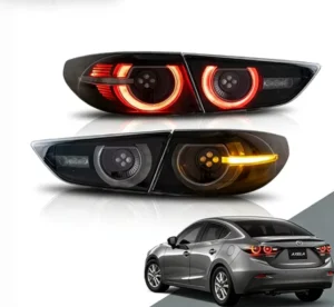 VLAND New Sequential LED Taillights Turn Signal Car Rear Lamp Assembly for MAZDA 3 AXELA Auto Lighting