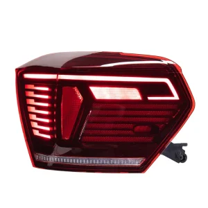 VW Polo Luminous Diode Tail Light Clear Lens Rear Fog Brake Turn Signal Light for Auto Parts