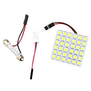 Vehicle Accessories Auto Interior Lighting 12V White 5050 SMD 36LED 36smd Panel Dome Auto Car Reading Lamp License Plate Light