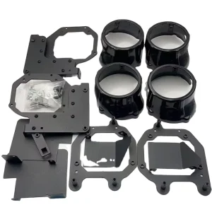 Vehicle Parts Light Accessories LED Projector Frame Adapter for Geely Monjaro L Car Light Mounts Brackets Framework