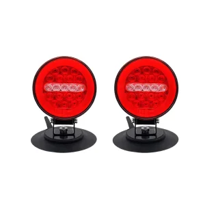 Vehicle Trailer Auto Electronics Accessory Reverse Lamp Turn Signal Stop Brake Light Reverse Light White Wireless LED Taillights
