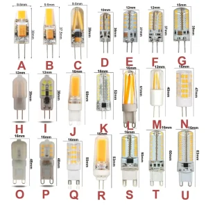 Vintage Edison Light Bulb G9 Dimmable 4W G9 LED Bulb RGB G4 Lamp G9 Light