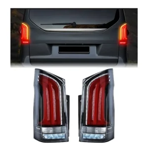Vito V260 V250 W447 LED Upgrade Taillights Rear Lights Brake Reverse Tail Lamp Modified Dynamic Turn Signals for Benz